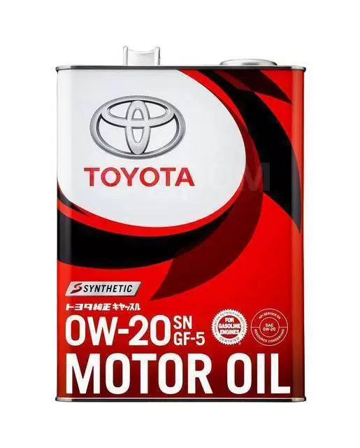 Toyota 0w20 SN 4L Toyota 0w20 SN 4L