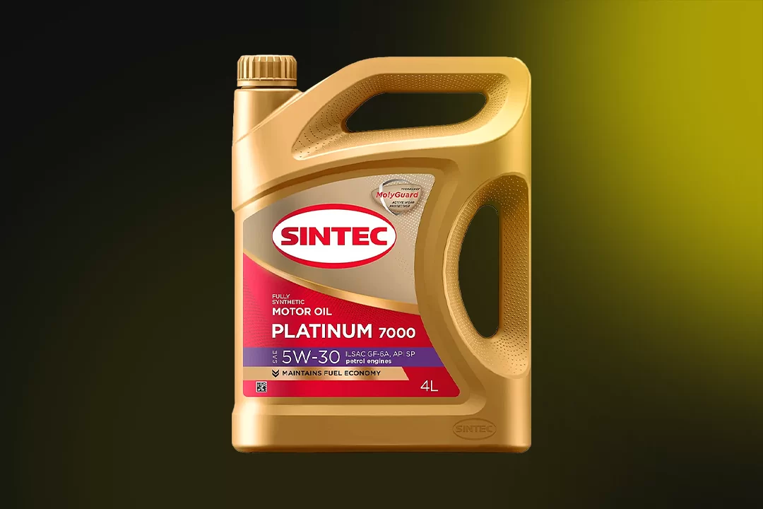 600153 Sintec 5W30 Platinum 7000 GF- 6A SP синтетическое 4 л.