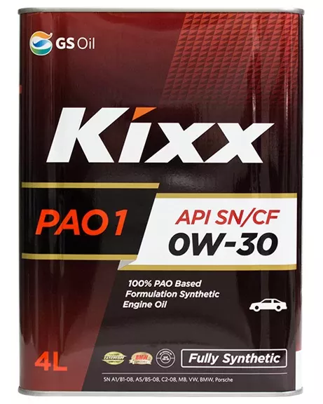 Kixx PAO1 0W30 SN\CF 4L