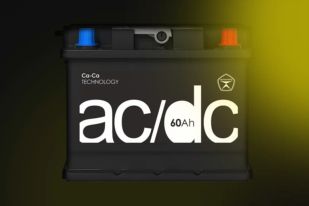 AC/DC Аккумулятор 60Ач 500A прямая полярность