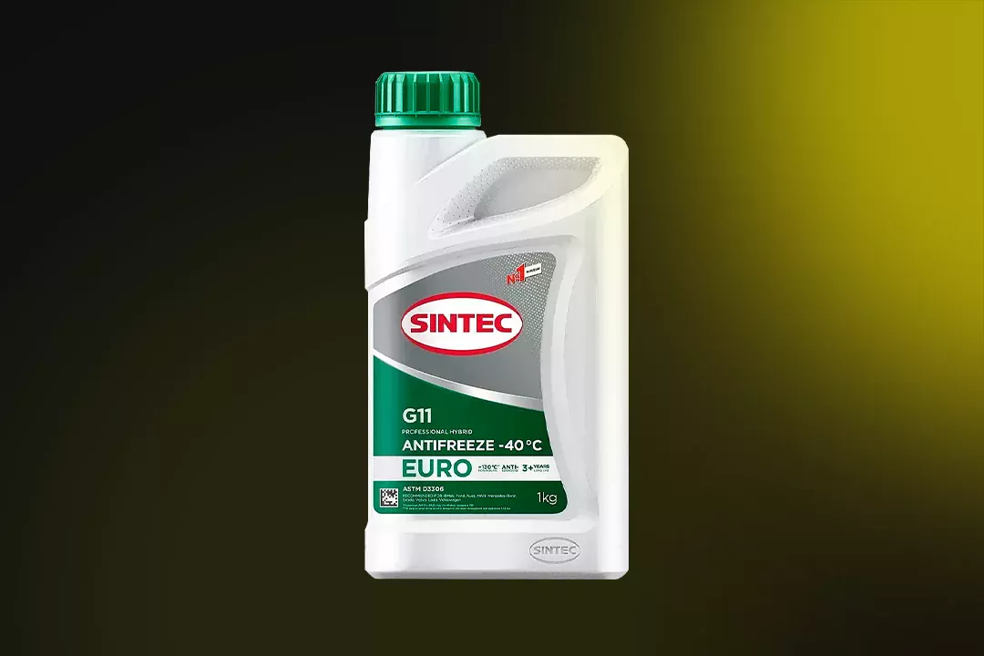 990553 Антифриз Sintec Euro зеленый G11 (-40) 1 кг